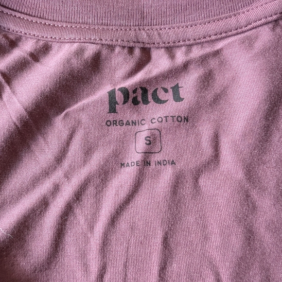 Pact Mauve Organic Cotton Top - Picture 3 of 3